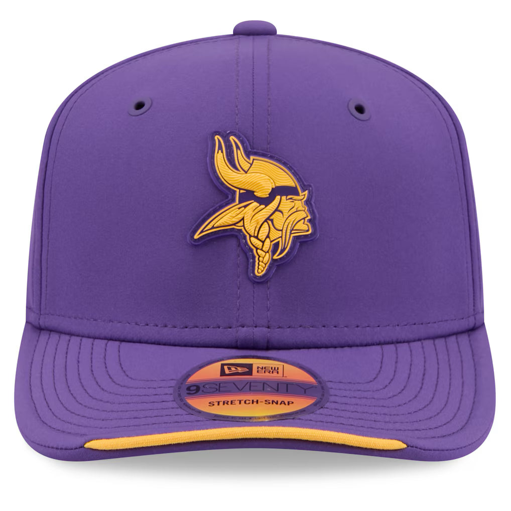 Minnesota Vikings NFL New Era Men's Purple 9Seventy 2026 Sideline Stretch Snapback