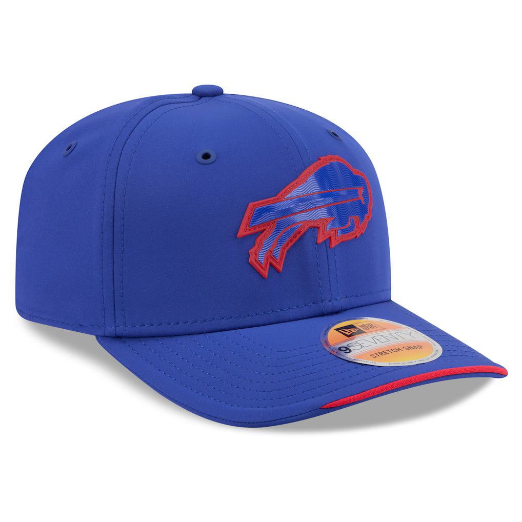 Buffalo Bills NFL New Era Men's Royal 9Seventy 2026 Sideline Stretch Snapback