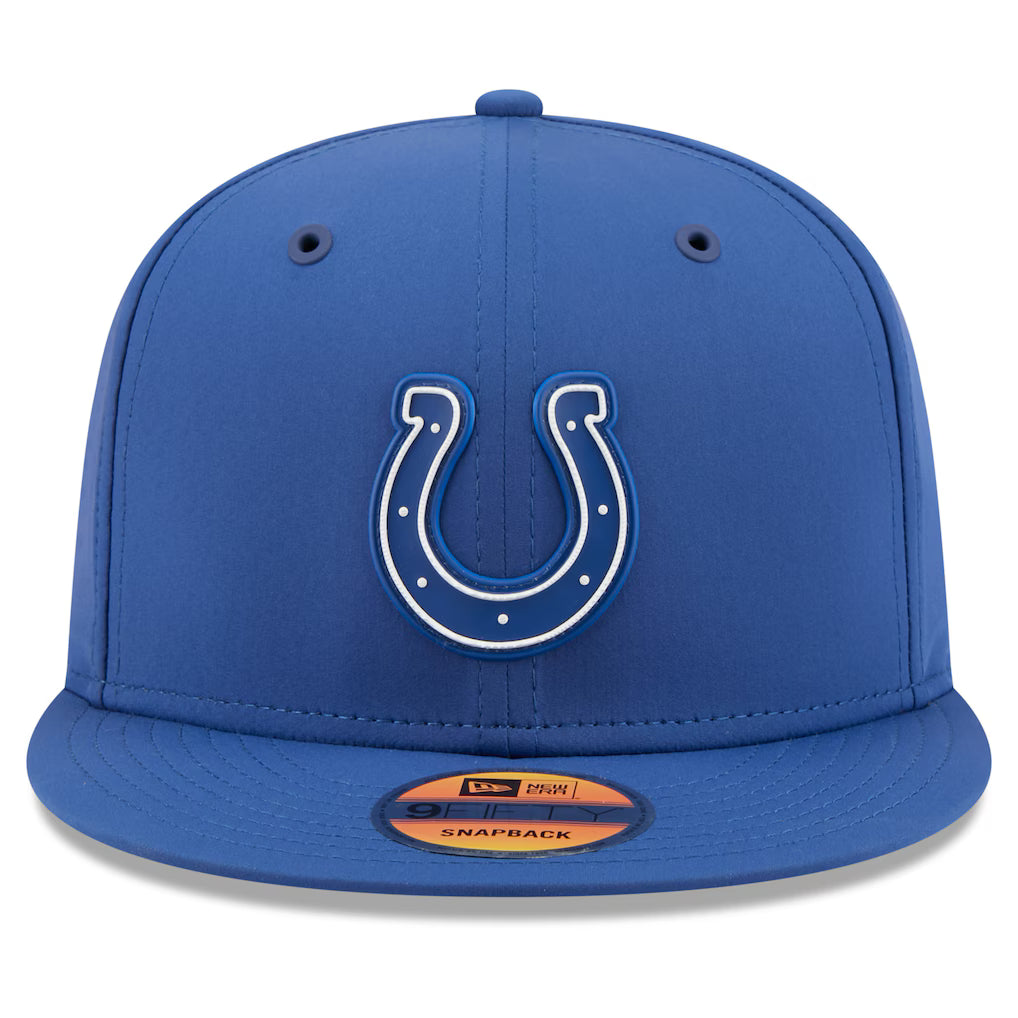 Indianapolis Colts NFL New Era Men's Royal 9Fifty 2026 Sideline Snapback