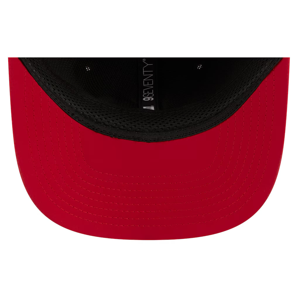 San Francisco 49ers NFL New Era Men's Red 9Seventy 2026 Sideline Stretch Snapback