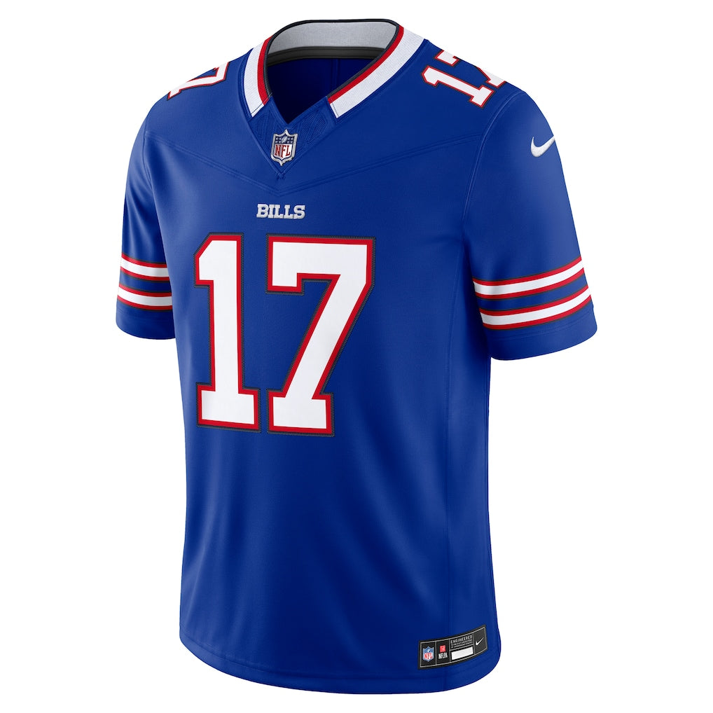 Josh Allen Buffalo Bills NFL Nike Men's Old Royal Vapor F.U.S.E. Player Sewn Limited Jersey