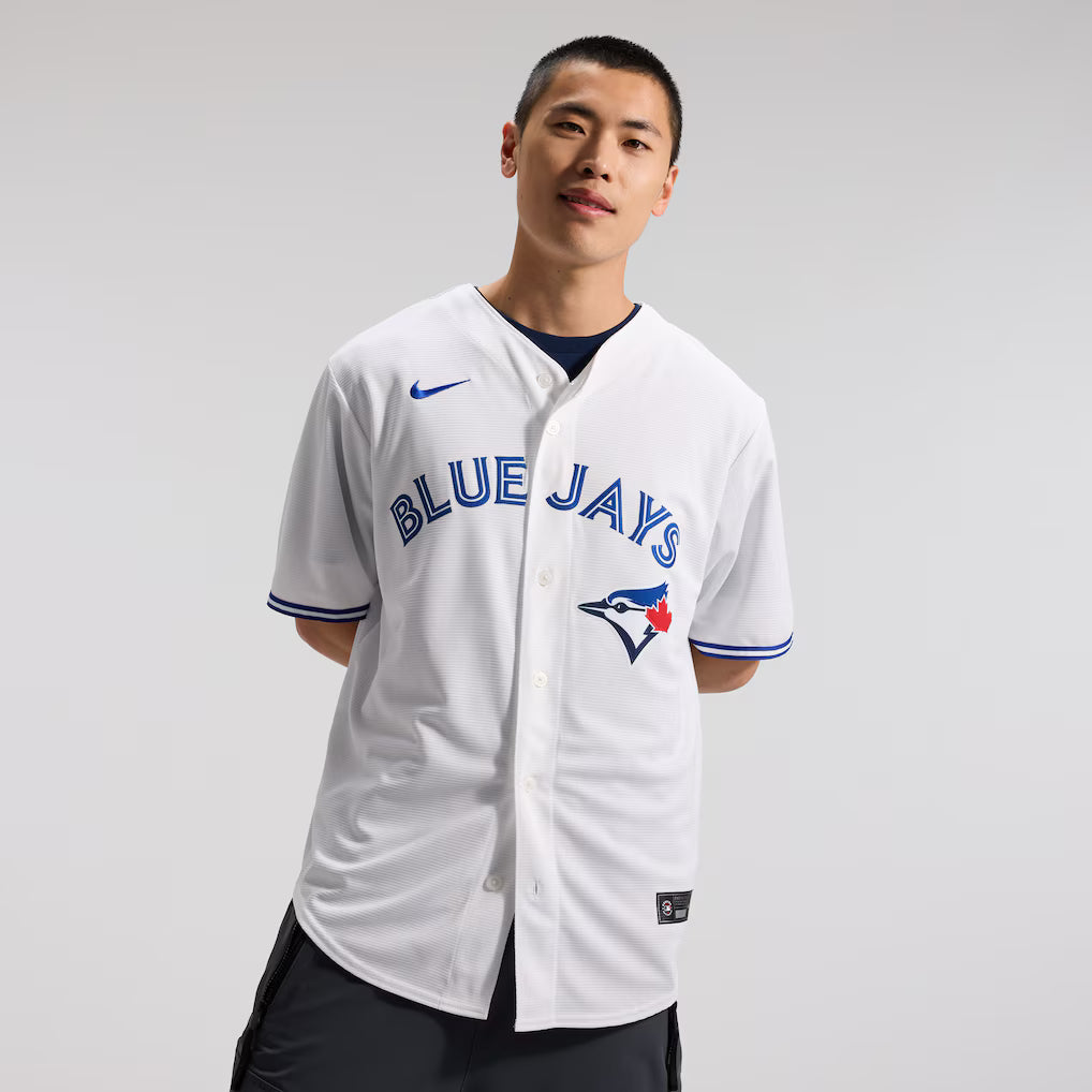 Trey Yesavage Toronto Blue Jays MLB Nike Men's White Replica Jersey