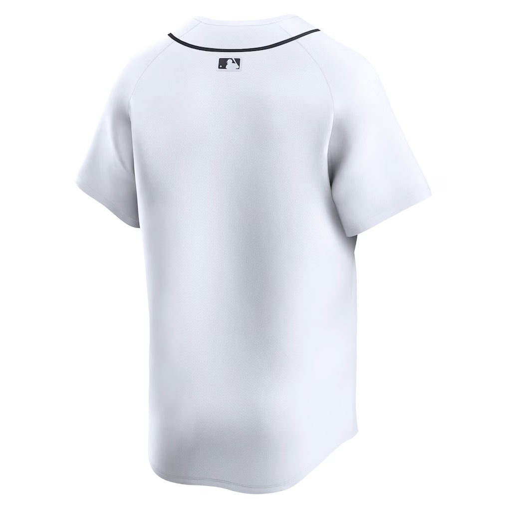 Detroit Tigers MLB Nike Men's White Home Limited Jersey