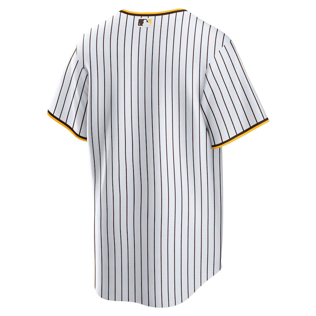 San Diego Padres MLB Nike Men's White Home Replica Jersey
