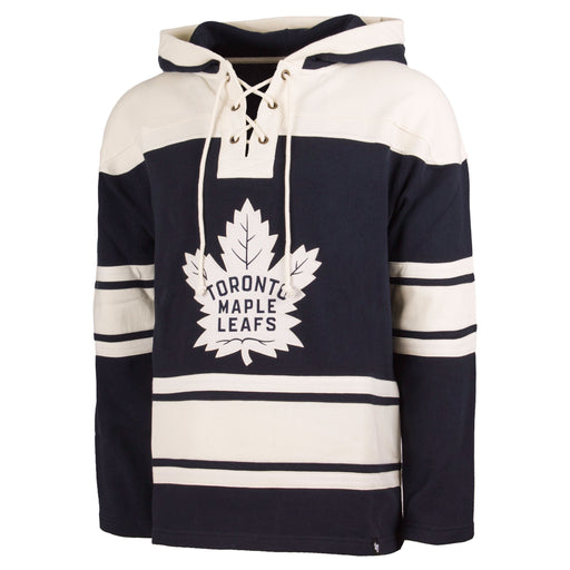 Mitch Marner Toronto Maples Leafs NHL 47 Brand Men's Navy Heavyweight Lacer Hoodie