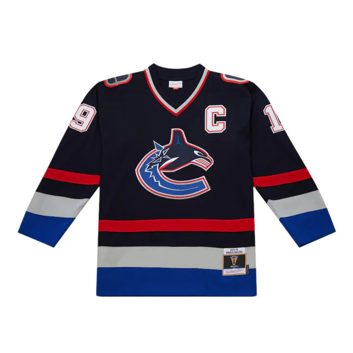 Markus Naslund Vancouver Canucks NHL Mitchell & Ness Men's Navy 2003-04 Power Play Authentic Jersey