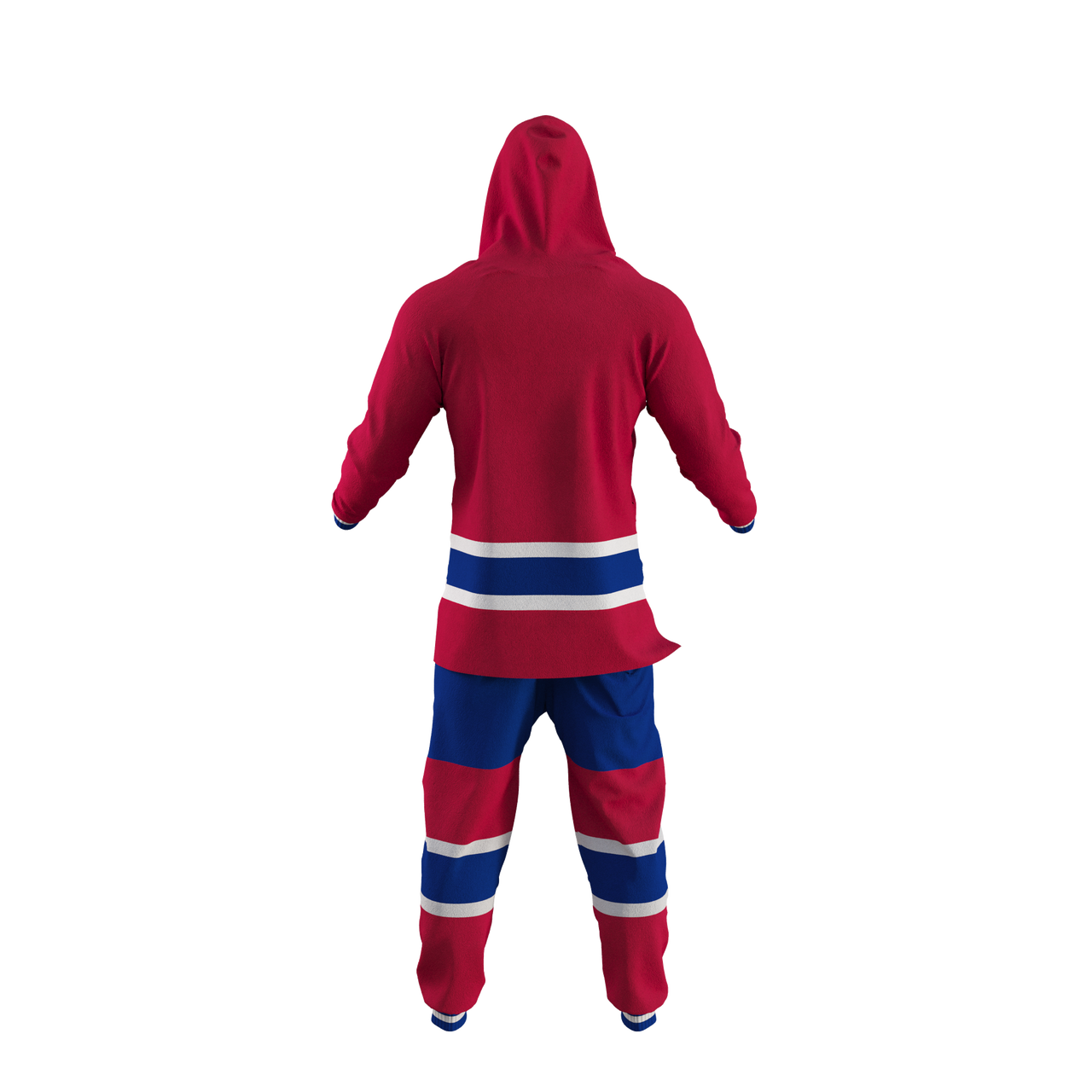 Montreal Canadiens NHL Hockey Sockey Men's Red Team Uniform Onesie