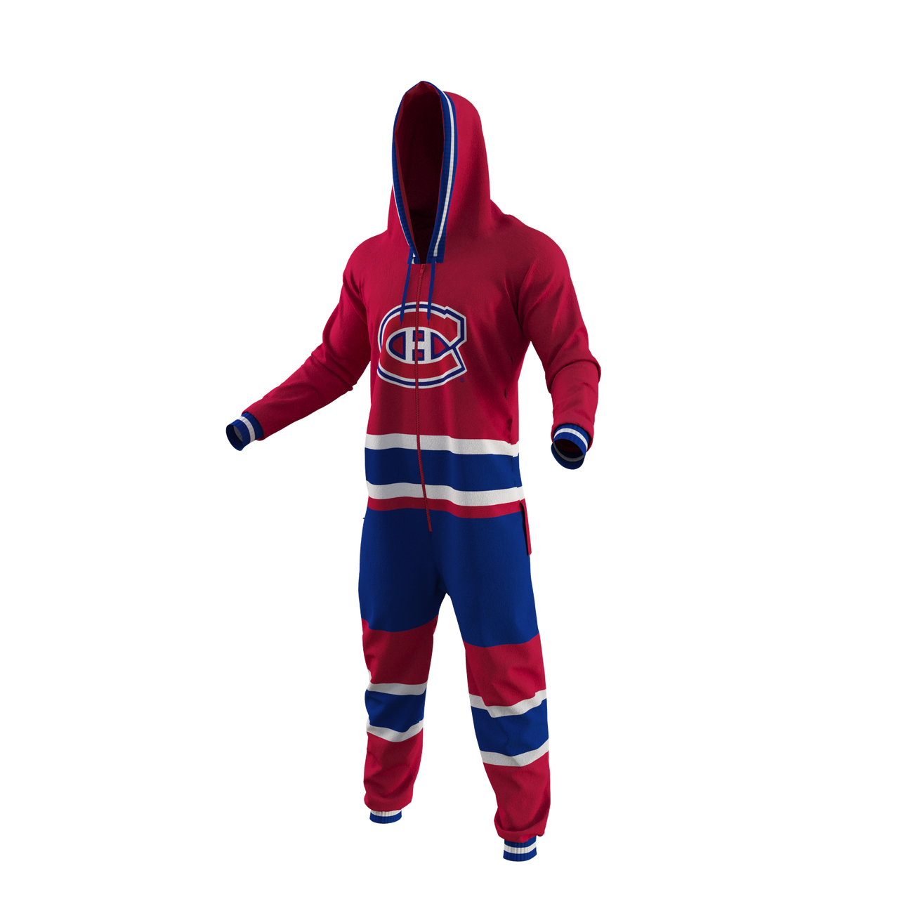 Montreal Canadiens NHL Hockey Sockey Men's Red Team Uniform Onesie