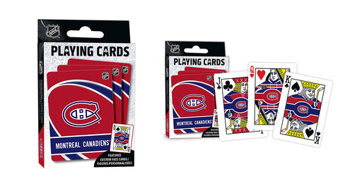 Montreal Canadiens NHL Masterpieces Playing Cards