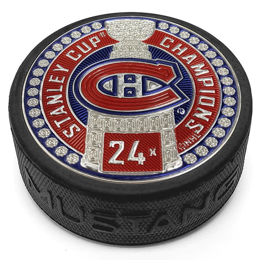 Montreal Canadiens NHL Stanley Cup Dynasty Trimflexx Hockey Puck