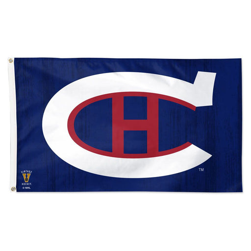 Montreal Canadiens NHL WinCraft 3'x5' Deluxe Vintage Flag