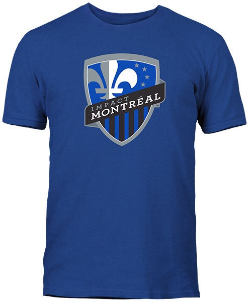 Montreal Impact MLS Bulletin Men's Royal Blue Basic Logo T-Shirt