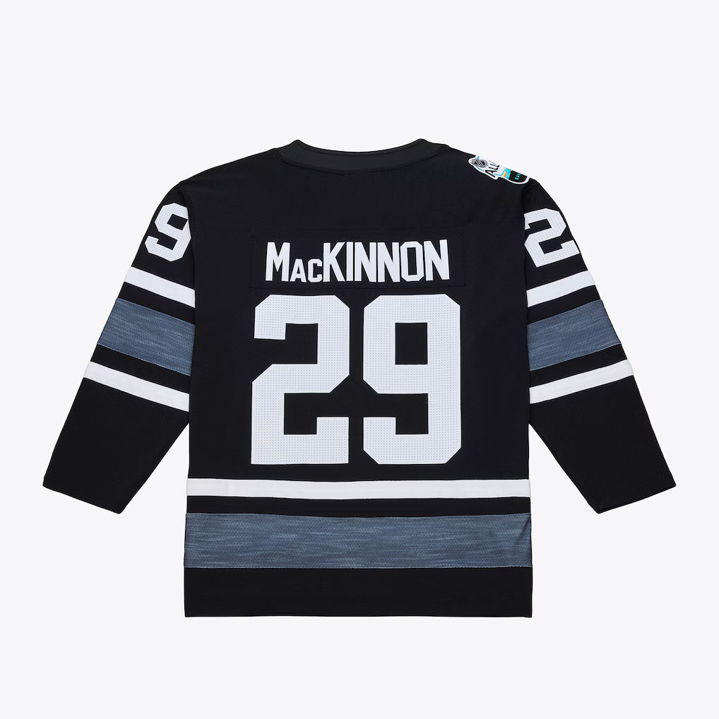 Maillot Authentique Power Play All-Star 2019 Mitchell & Ness Noir Homme Nathan MacKinnon Colorado Avalanche NHL