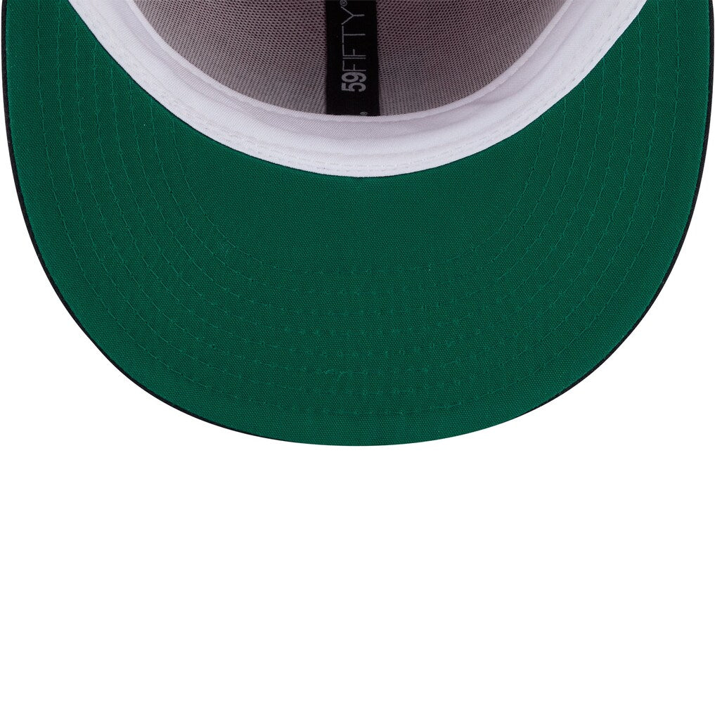 Washington Nationals MLB New Era Men's Red/Black 59Fifty Cooperstown Hall of Fame Side Patch Fitted Hat