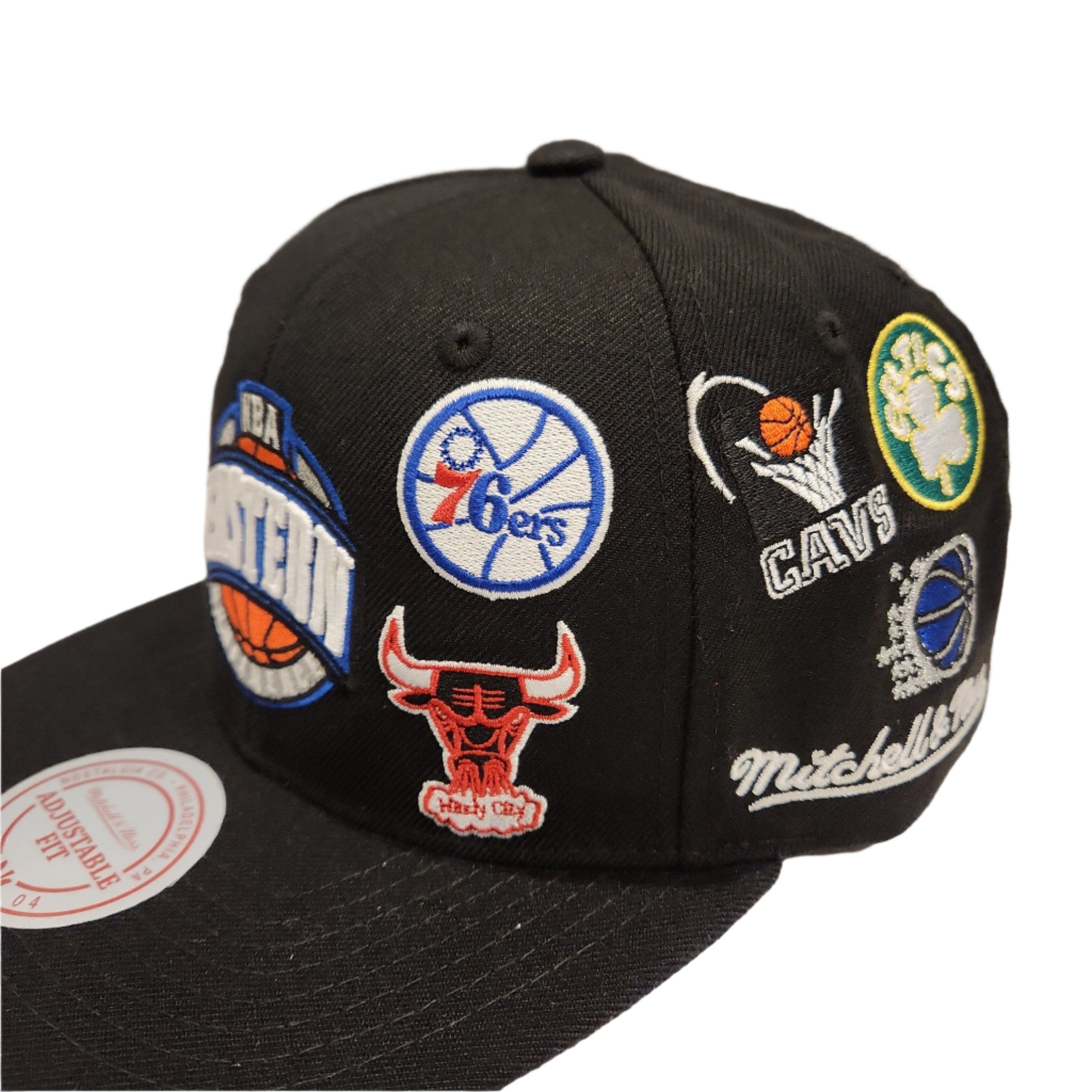 NBA Mitchell & Ness Men's Black Eastern Conference Snapback