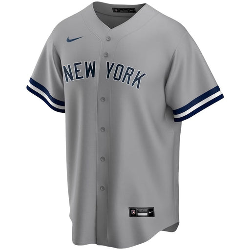 New York Yankees MLB Nike Men's Grey Replica Jersey