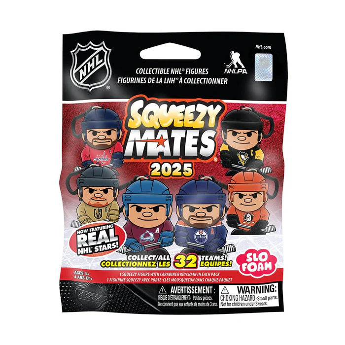 Coffret surprise SqueezyMates NHL Party Animal 2025