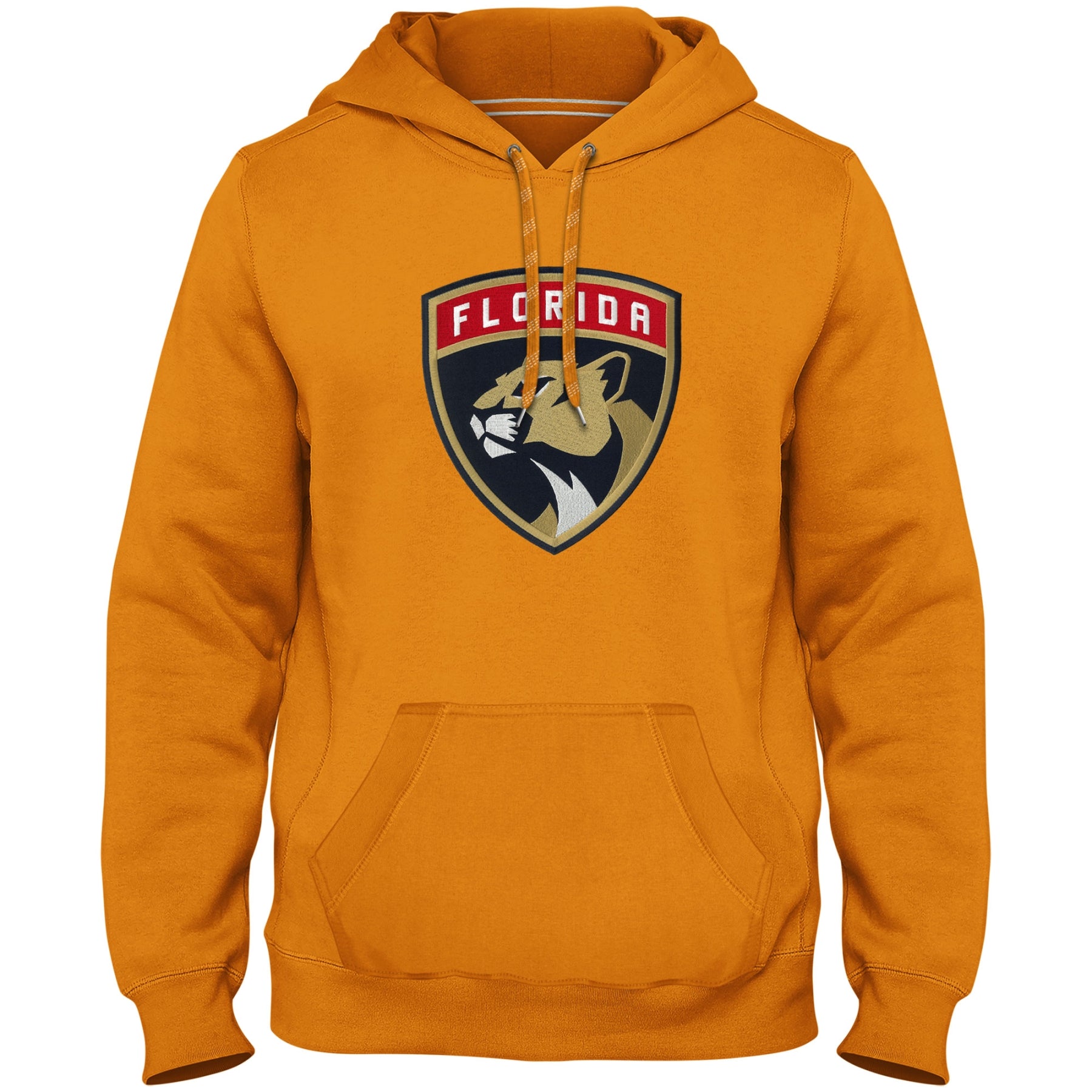 Sweat à capuche avec logo en sergé Gold Express NHL Bulletin des Panthers de la Floride pour hommes