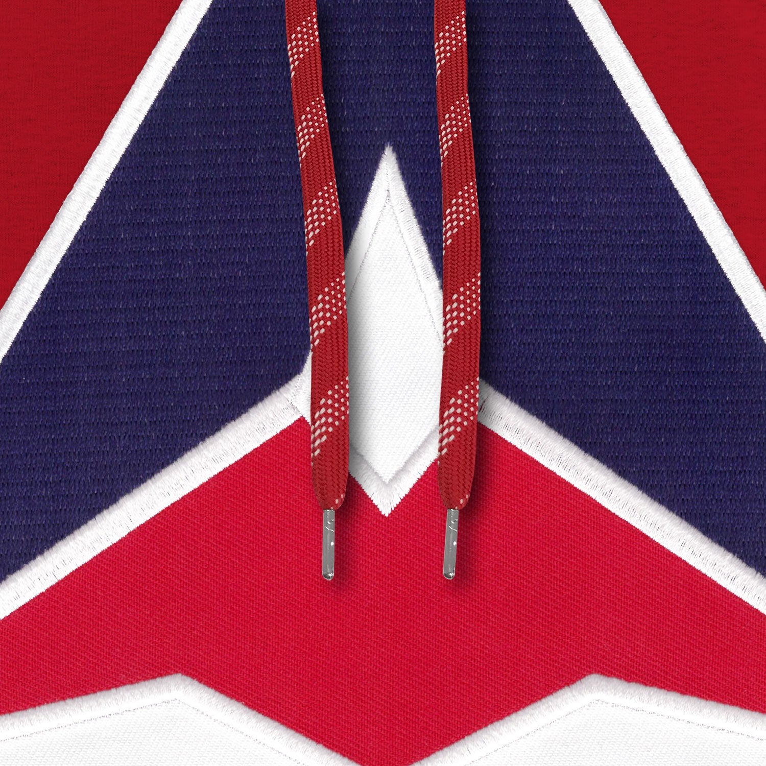 Montreal Alouettes CFL Bulletin Men's Red Express Twill Retro Logo Hoodie