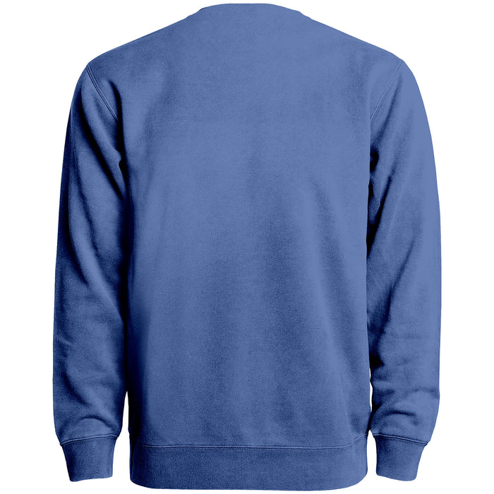 Montreal Expos MLB Bulletin Men's Light Blue Twill Applique Home Field Crew Sweater