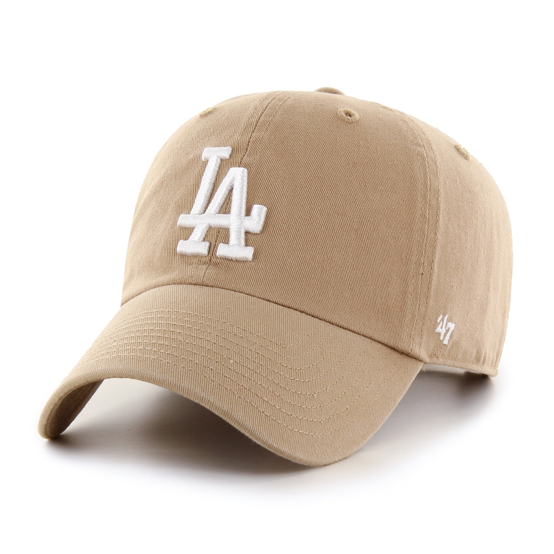Casquette ajustable kaki pour homme des Dodgers de Los Angeles MLB 47 Brand