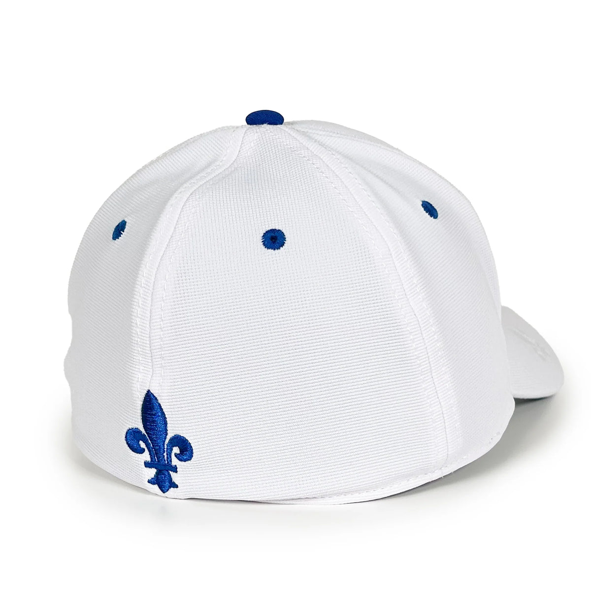 Quebec Nordiques NHL American Needle Men's White Vintage E-Boss Stretch Fit Hat