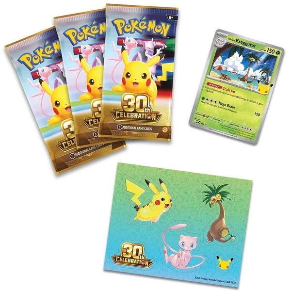 Pokémon TCG 30th Celebration Tech Sticker Collection Assortment Box