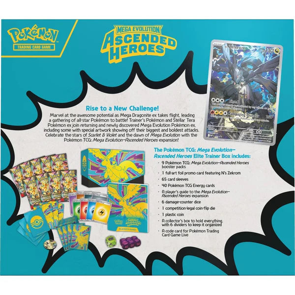 Pokémon TCG Mega Evolution Ascended Heroes Elite Trainer Box