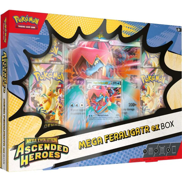 Boîte Méga ex Pokémon JCC : Héros Ascendants Méga Évolution