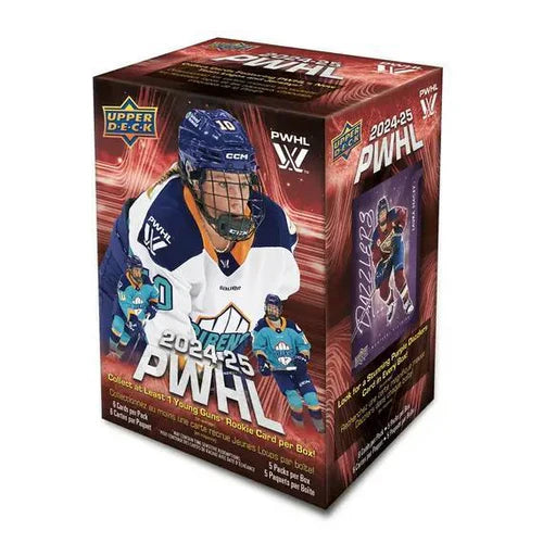 PWHL Upper Deck MVP Hockey 2024-2025 Blaster Box Trading Cards
