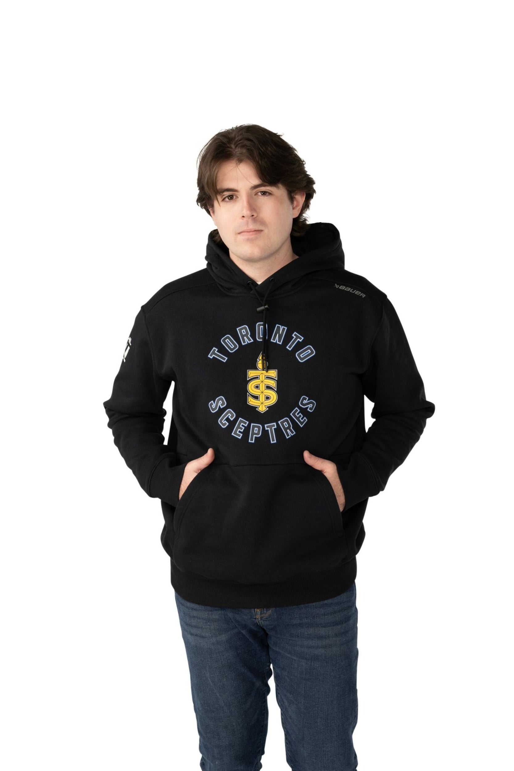 Toronto Sceptres PWHL Bauer Unisex Black Pullover Hoodie
