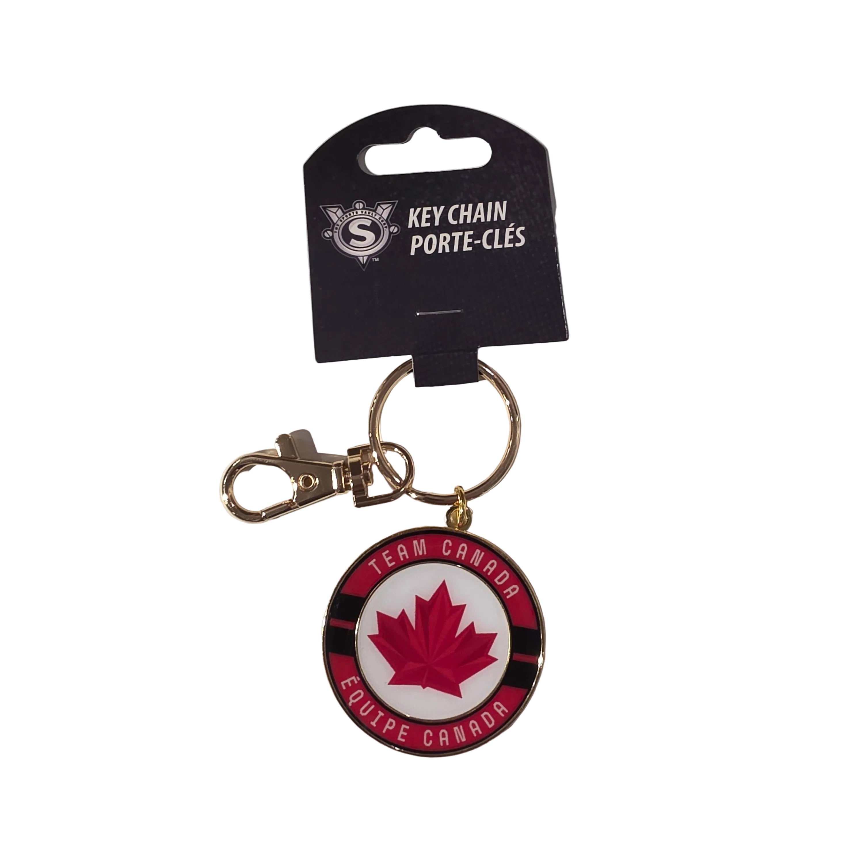 Porte-clés avec logo Hockey Canada IIHF Inglasco 2026 Winter Olympics