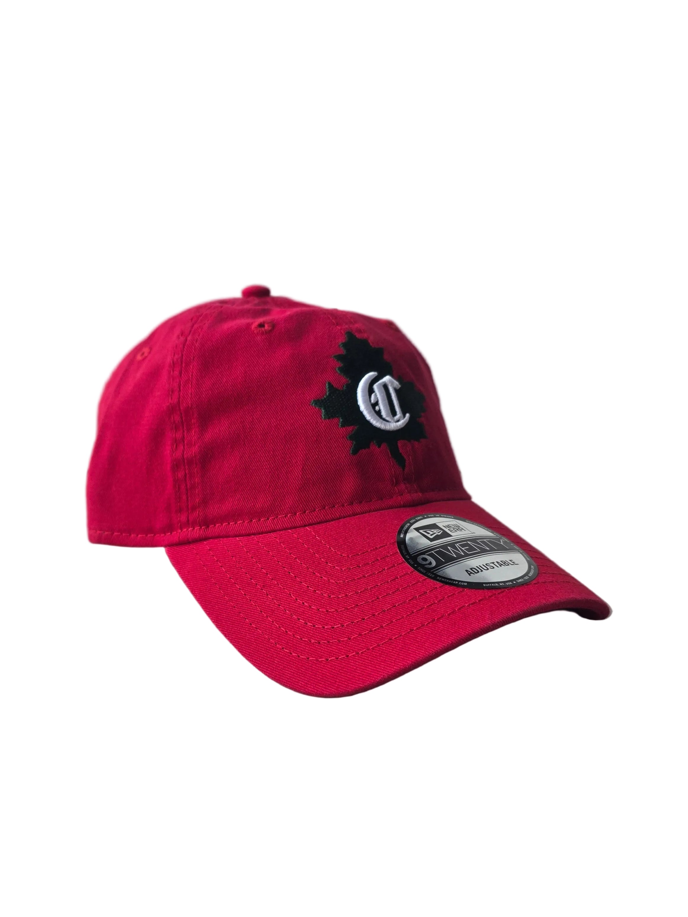 Montreal Canadiens NHL New Era Men's Scarlet 9Twenty Core Classic 1910 Logo Adjustable Hat