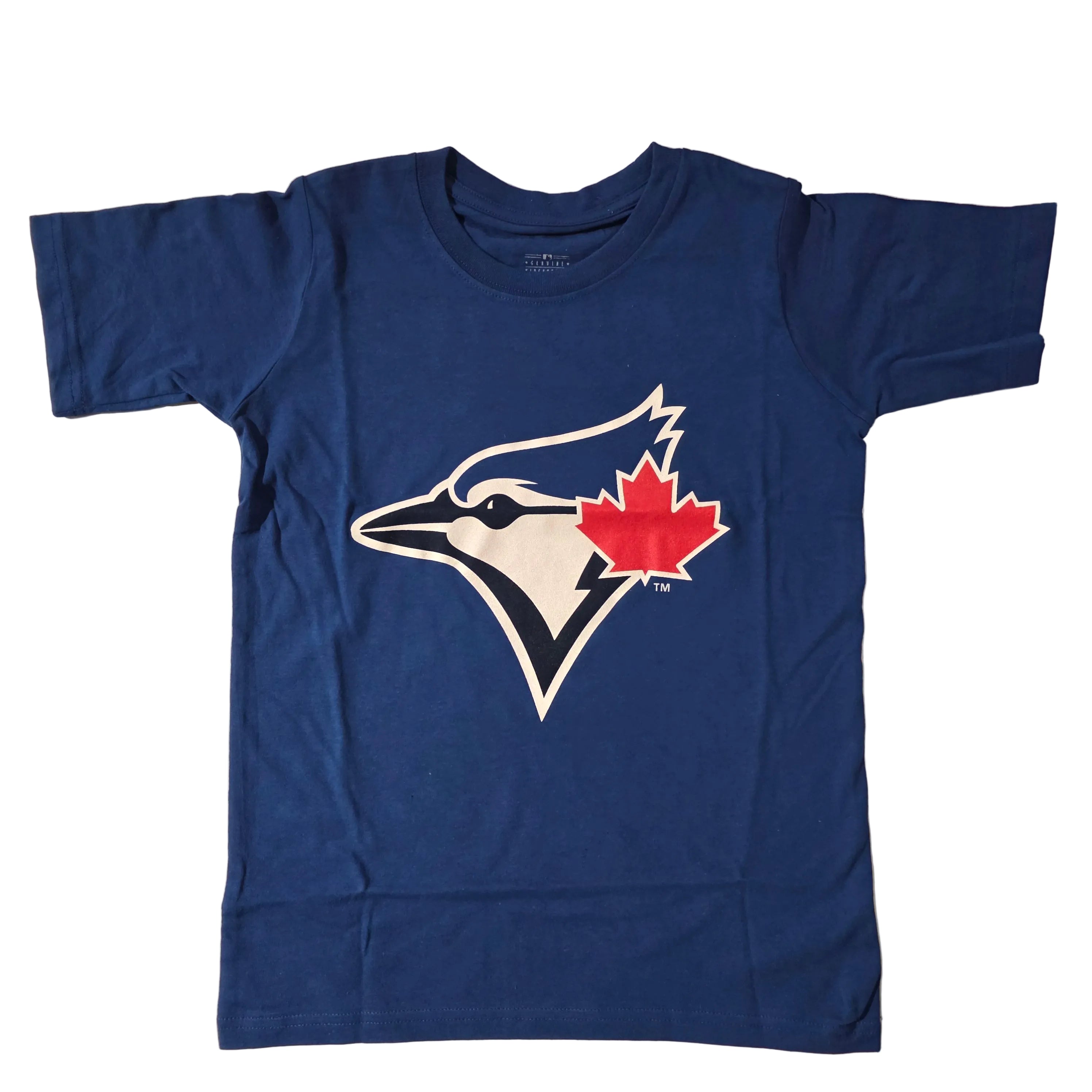T-shirt Outerstuff bleu royal pour jeunes des Blue Jays de Toronto (MLB) - Logo principal