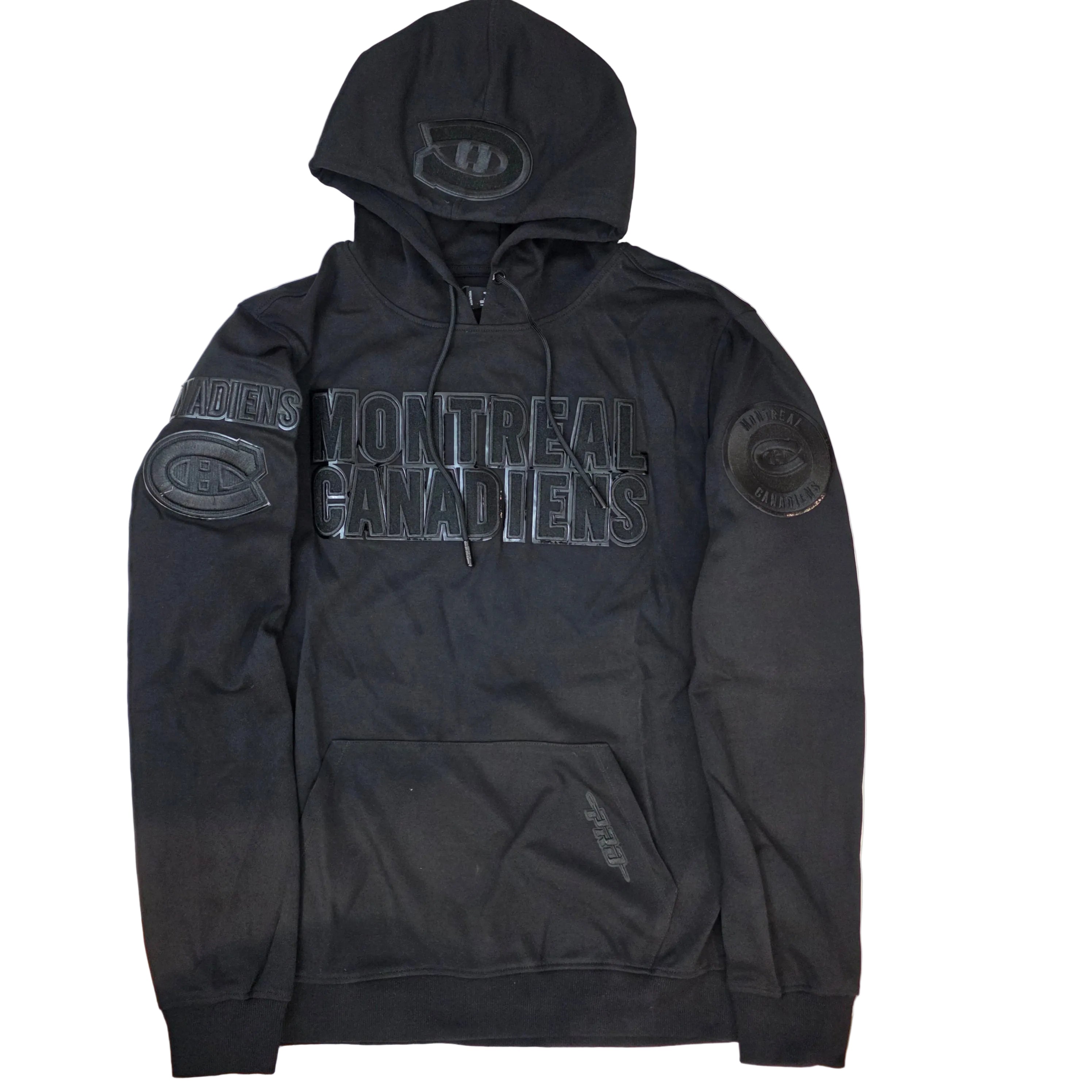 Sweat à capuche classique noir pour homme des Canadiens de Montréal (NHL Pro Standard)