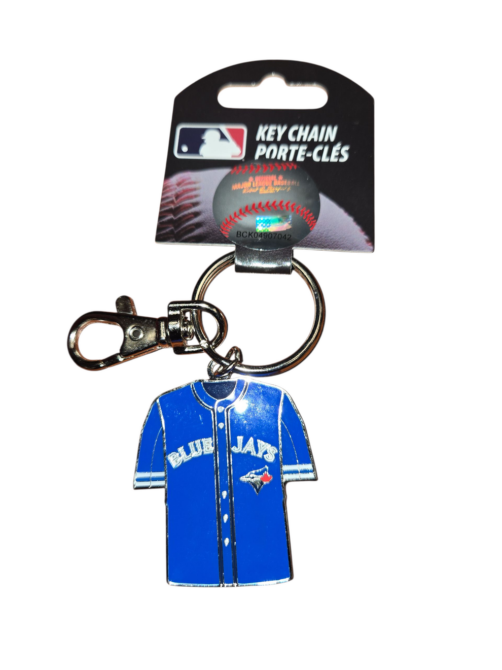 Porte-clés uniforme de l'équipe des Blue Jays de Toronto (MLB TSV)
