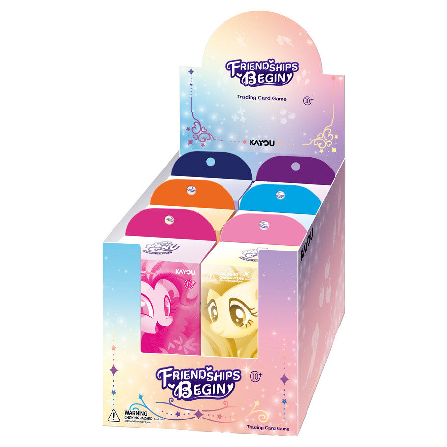 My Little Pony KAYOU Trading Card Game Friendships Begin Starter Deck Assortment (6)