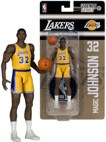 Magic Johnson Los Angeles Lakers NBA McFarlene's Sportspick Articulated Action Figure Toy