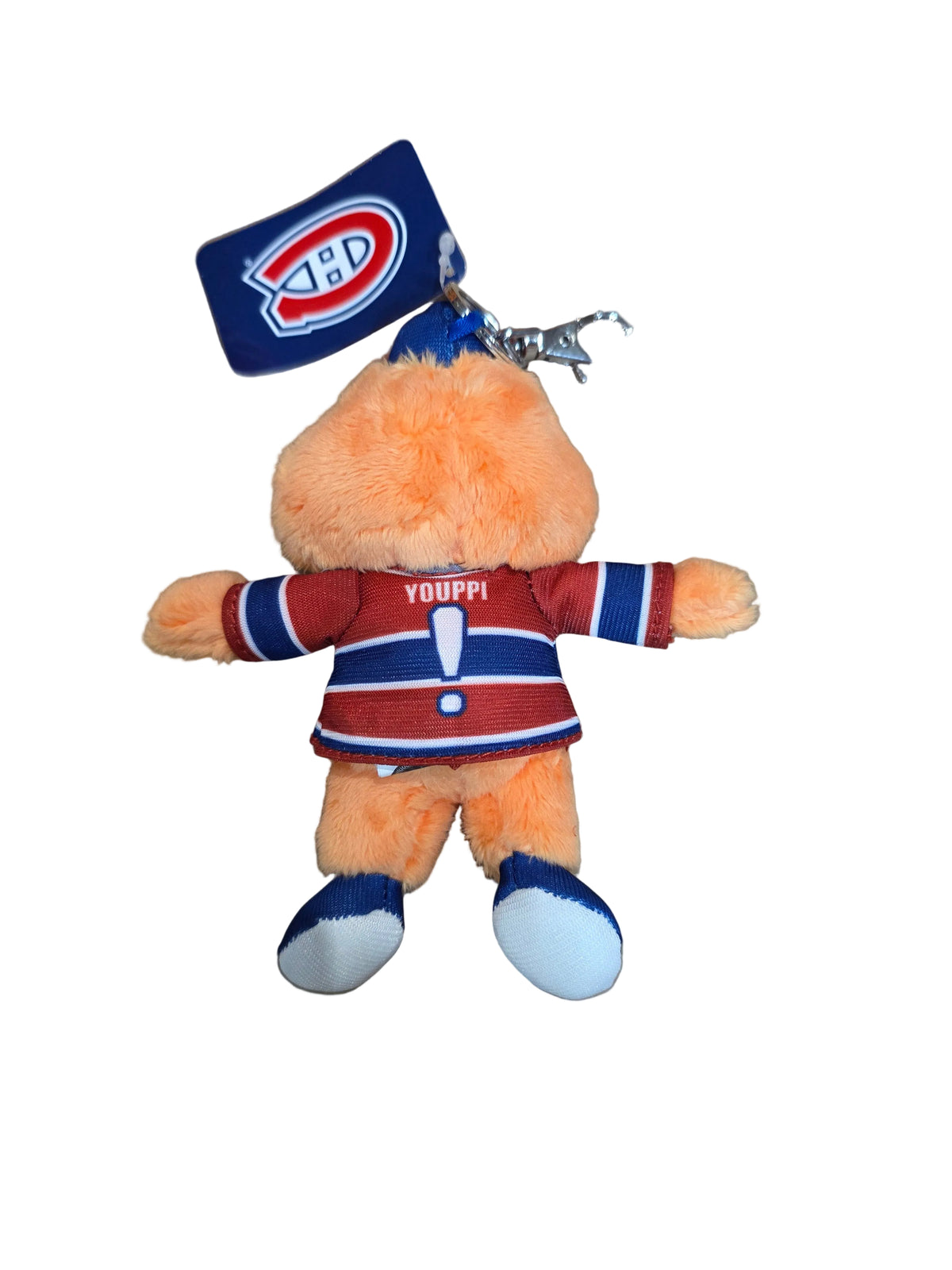 Youppi Montreal Canadiens NHL Stuffed Animal House Zipper Pull Plush Mascot
