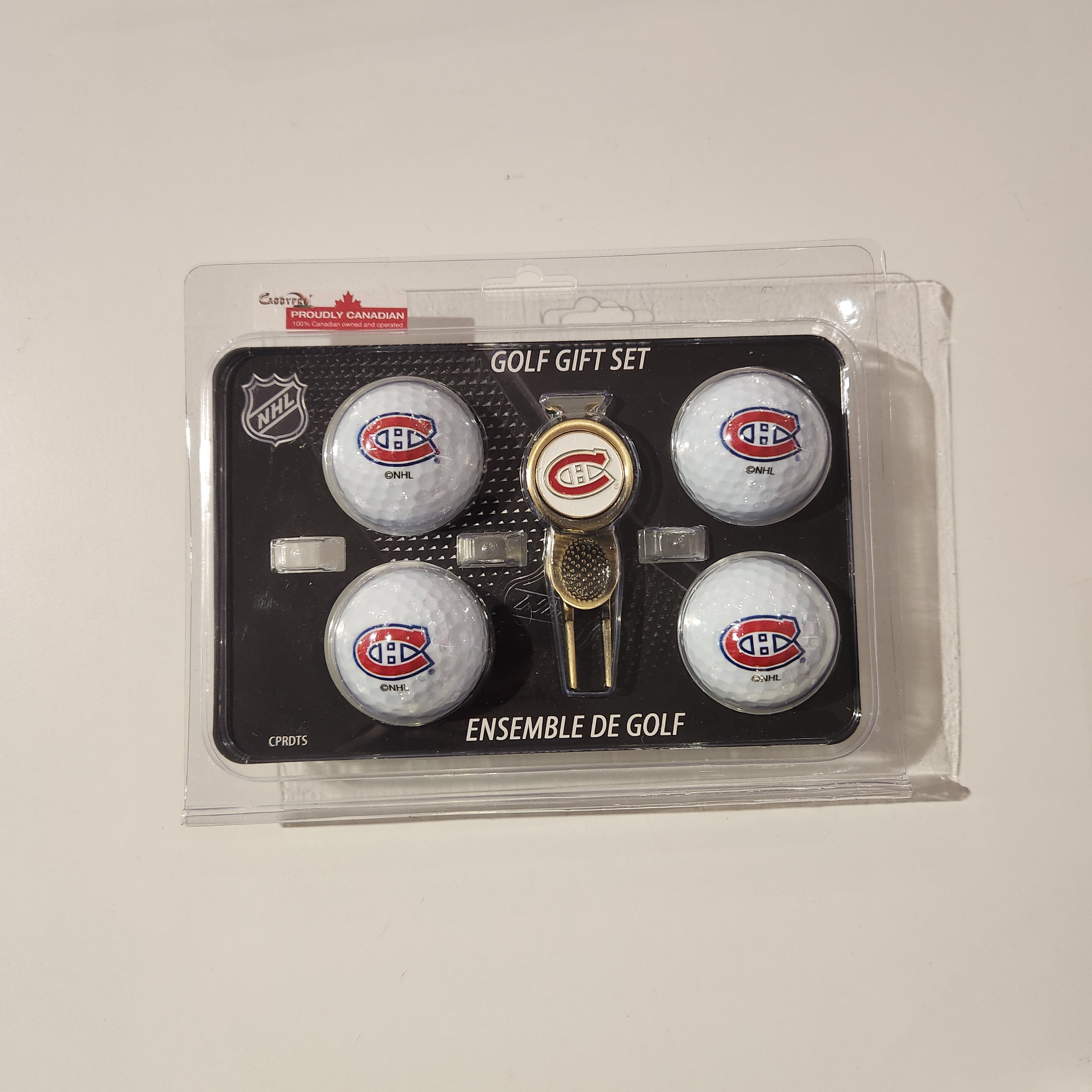 Montreal Canadiens NHL 4 Ball & Divot Tool Gift Set