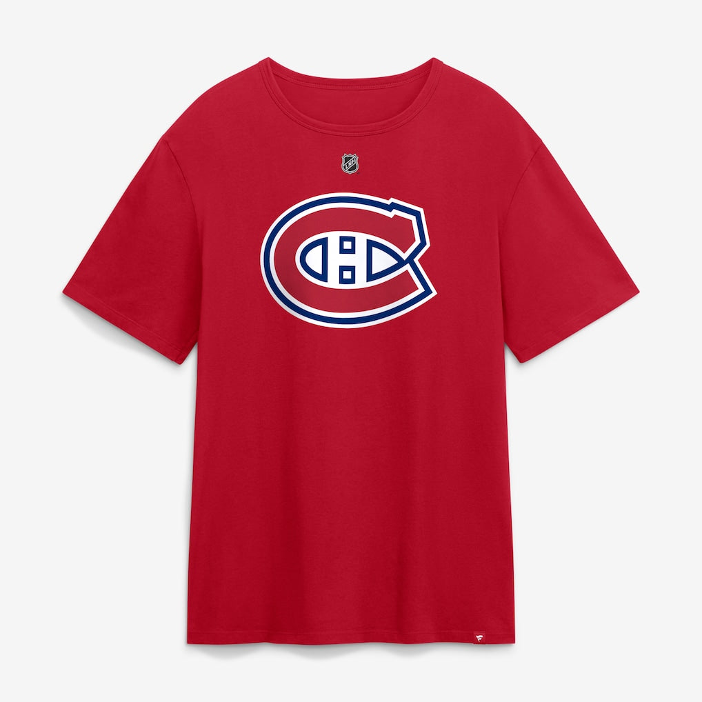 Jakub Dobes Montreal Canadiens NHL Fanatics Branded Men's Red Authentic T Shirt