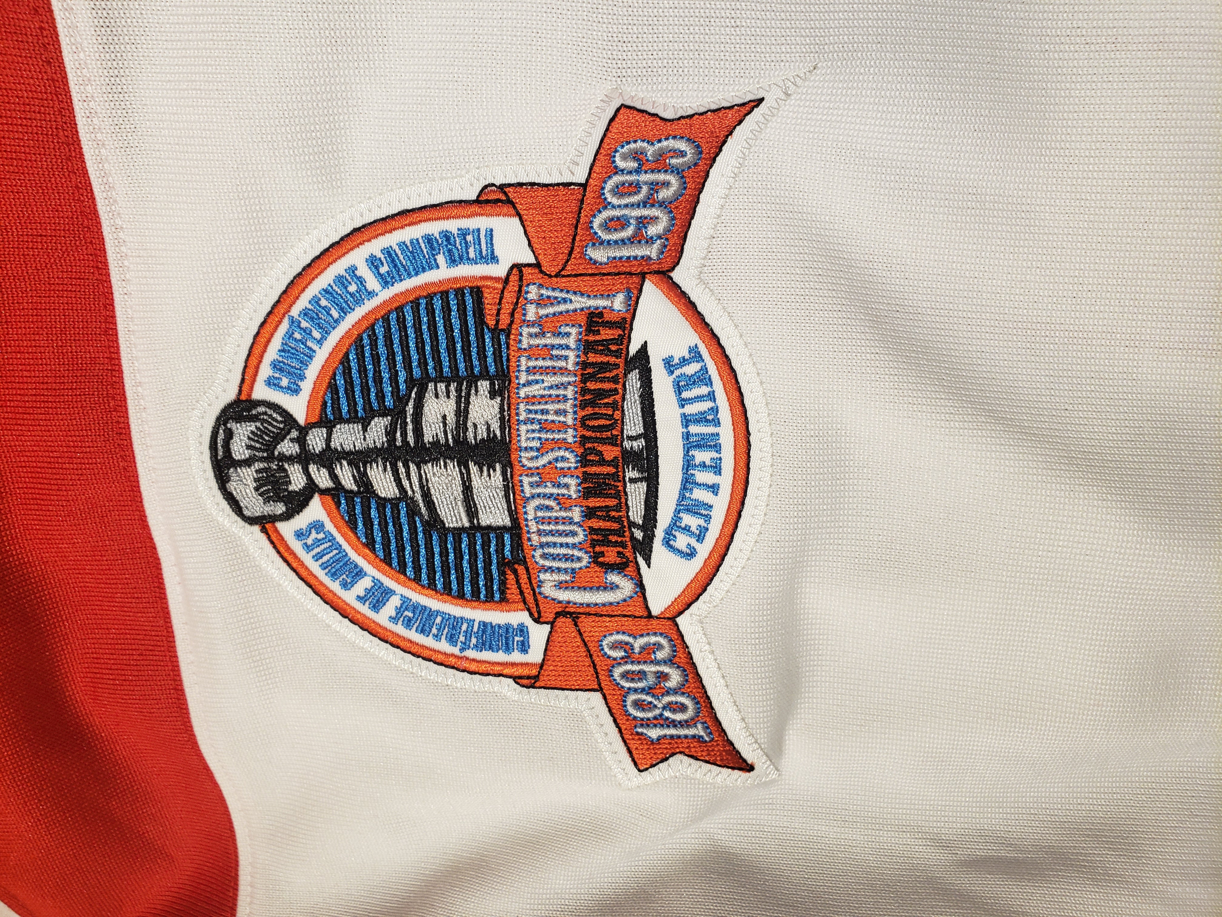 Patrick Roy Canadiens de Montréal NHL Mitchell & Ness Blanc Maillot autographié