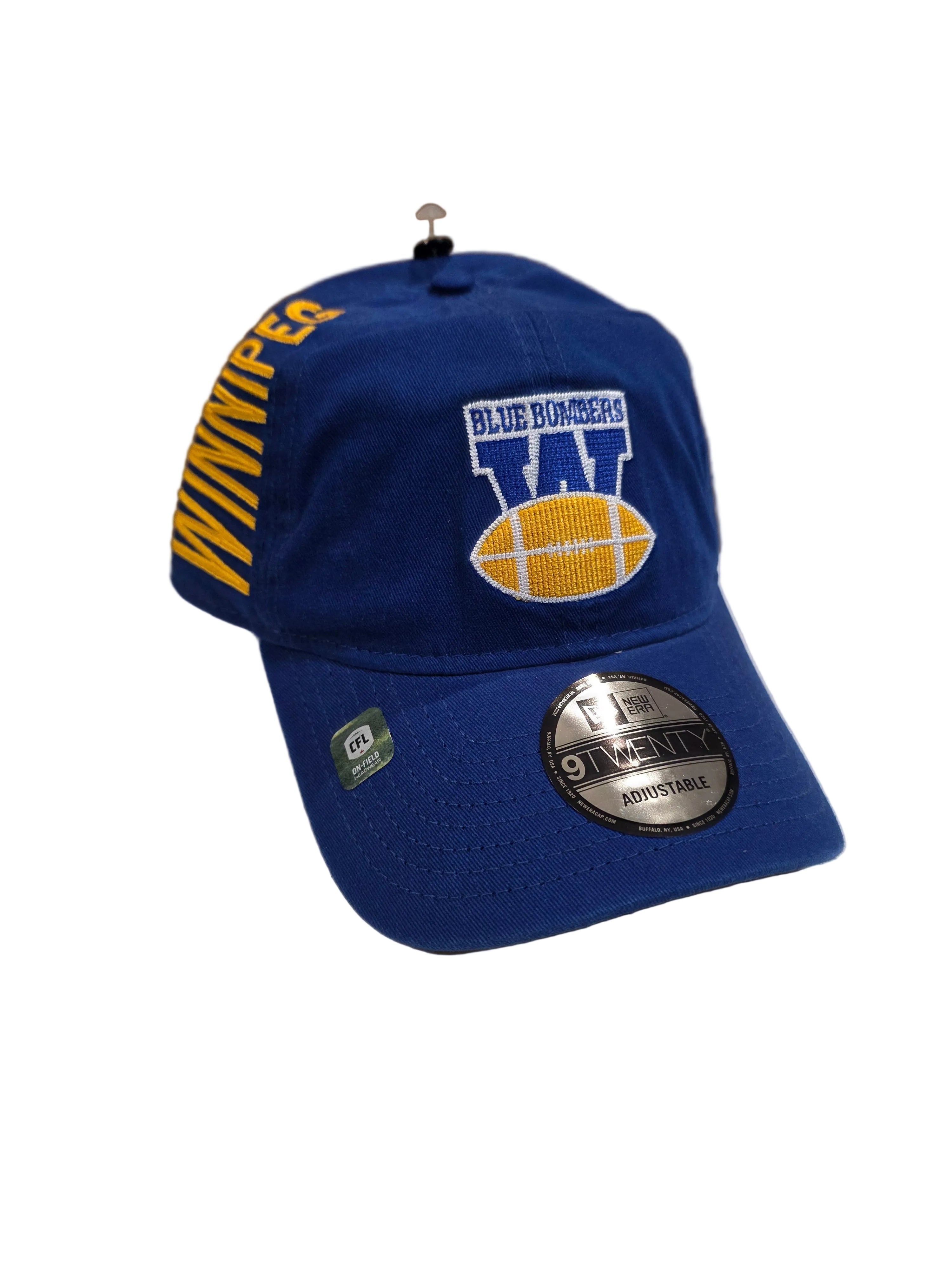 Winnipeg Blue Bombers CFL New Era Men's Royal 9Twenty 2026 Turf Traditions Adjustable Hat