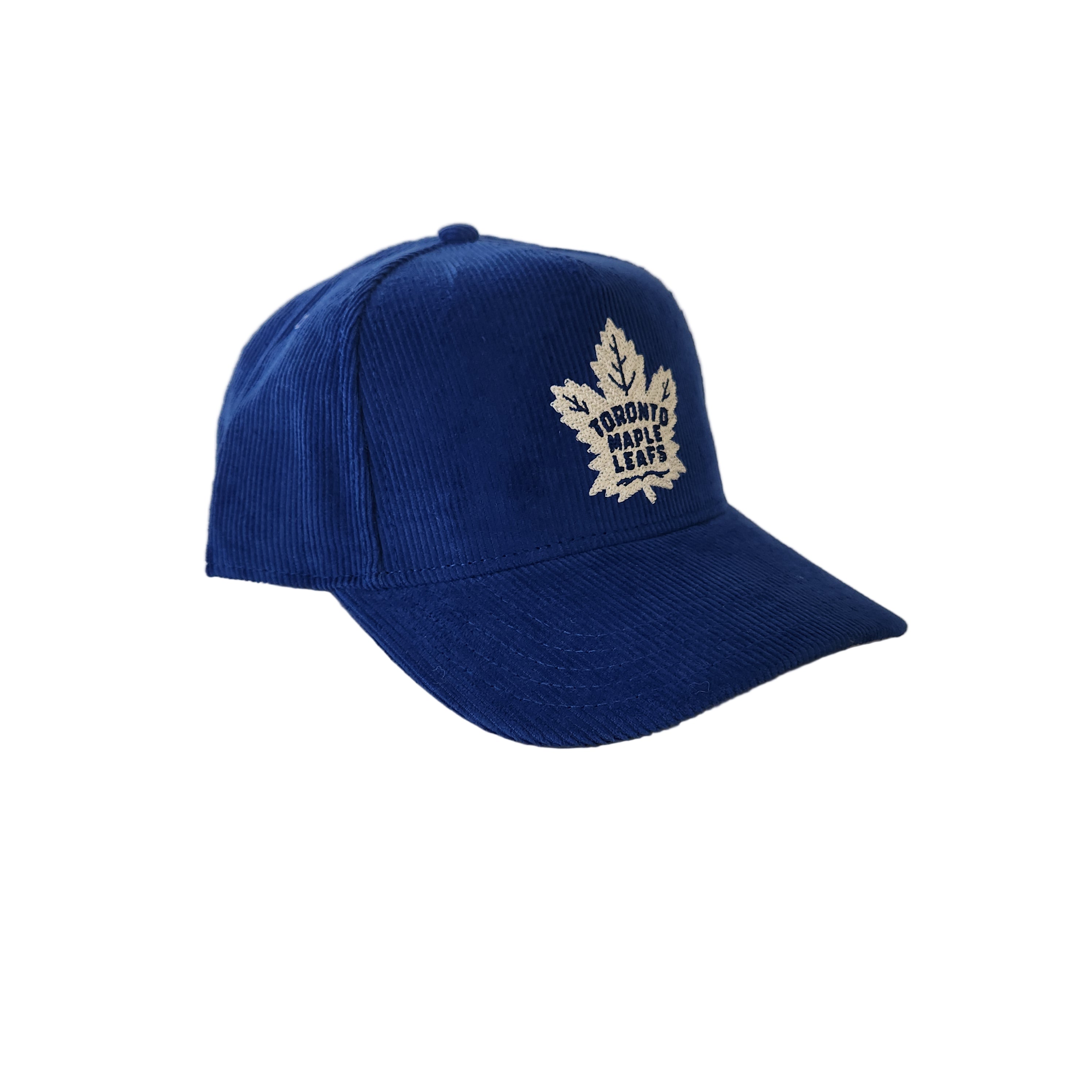 Casquette snapback Valin en velours côtelé royal pour homme des Maple Leafs de Toronto (NHL) - American Needle