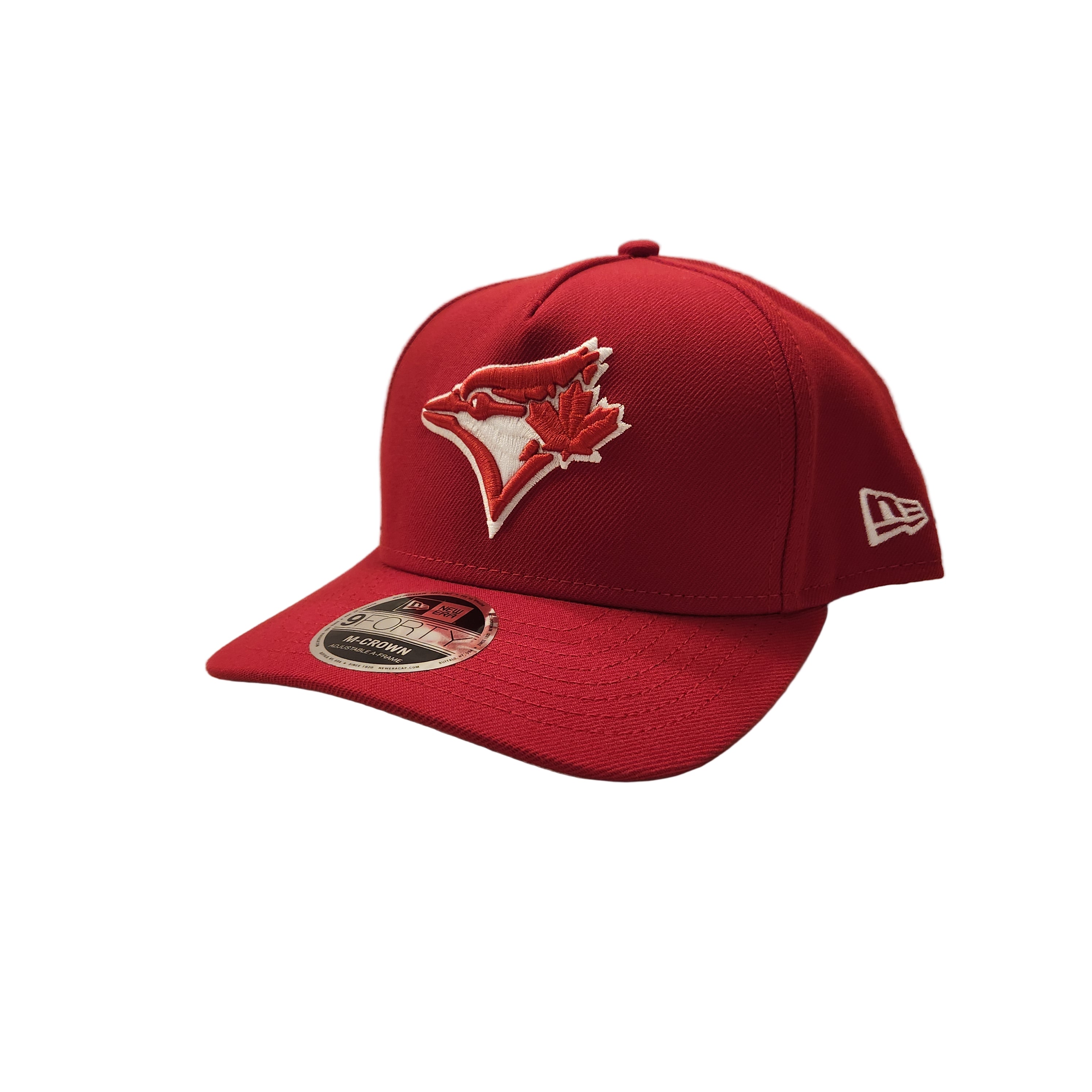 Toronto Blue Jays MLB New Era Men's Red 9Forty M-Crown Adjustable A-Frame Hat