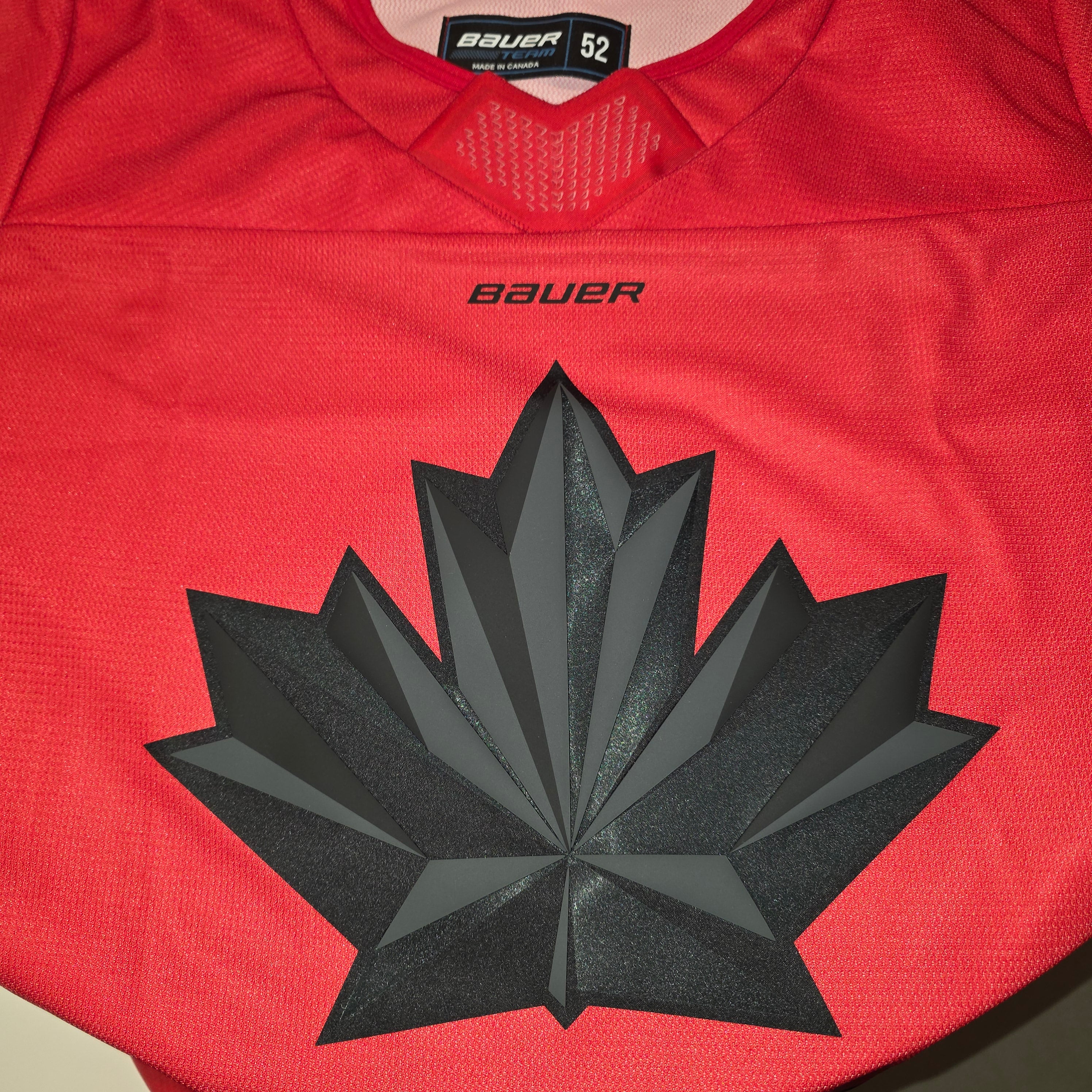 Hockey Canada IIHF Bauer Men's Red 2026 Semi Pro Jersey