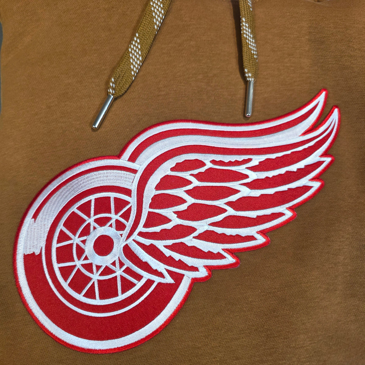 Detroit Red Wings NHL Bulletin Men's Dune Express Twill Logo Hoodie