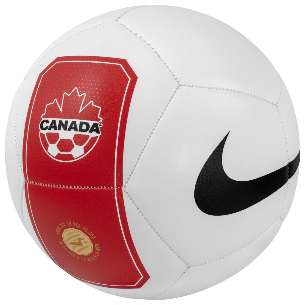 Canada Soccer Team FIFA Nike White Pitch Soccer Ball