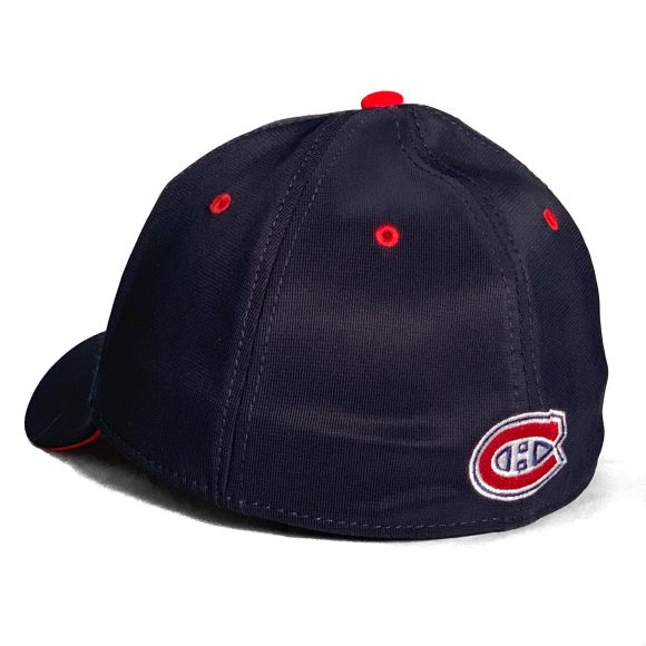 Montreal Canadiens NHL American Needle Men's Navy E-Boss Stretch Fit Hat