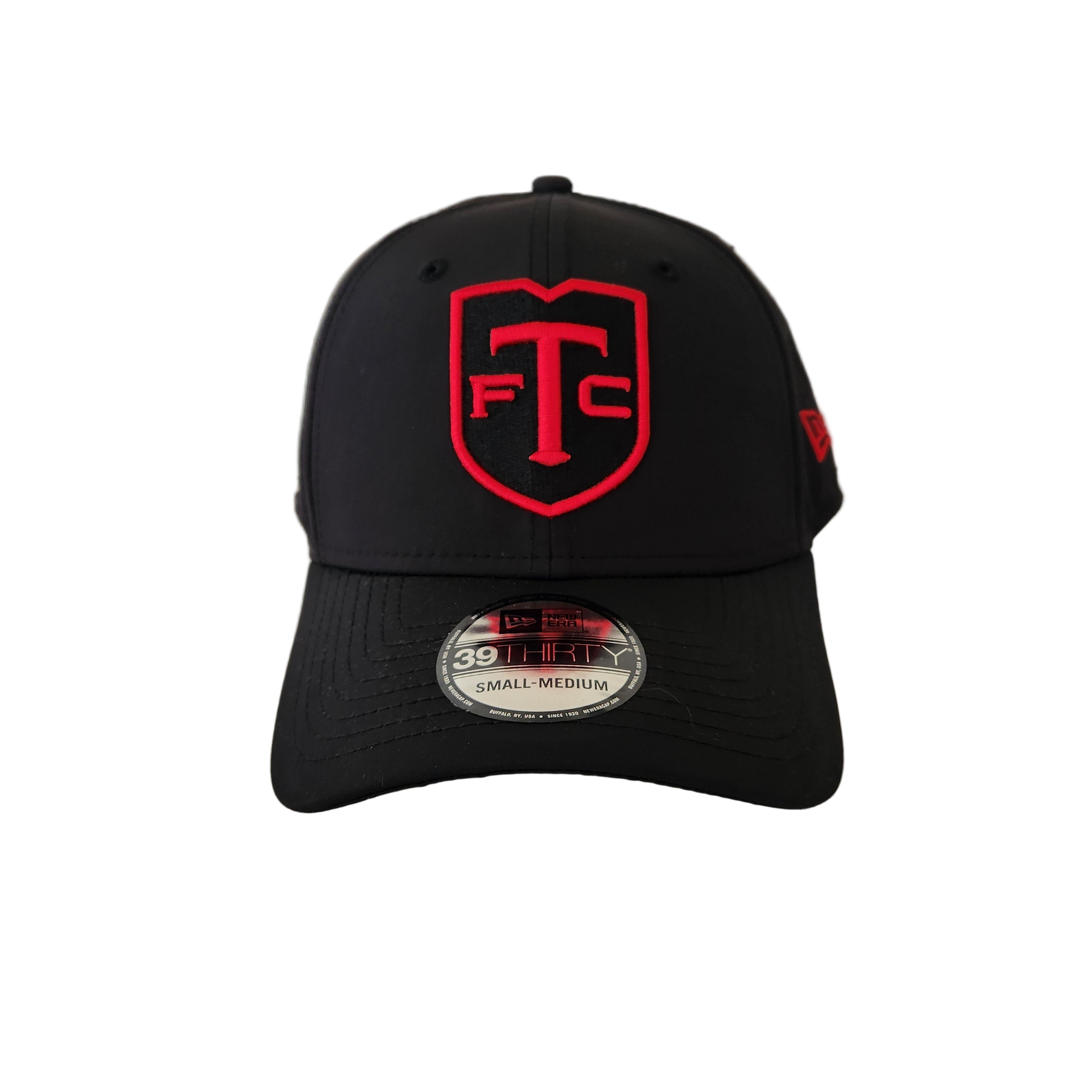 Casquette Toronto FC MLS New Era Night 39Thirty Team Classic à ajustement extensible pour homme